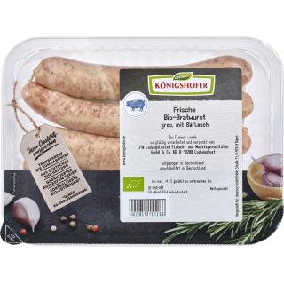 Bärlauchbratwurst frisch, Königshofer 250 g