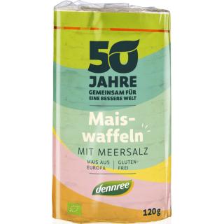 Maiswaffeln mit Meersalz 120g Packung