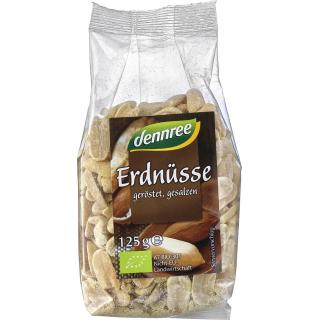 Erdnüsse, geröstet und gesalzen