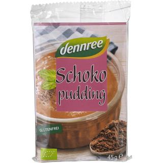 Schoko Pudding Pulver 3 x 45 gr, dennree