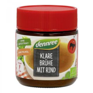 Klare Brühe mit Rind, denree