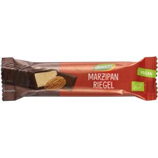 Edelmarzipanriegel in Zartbitterschokolade, vegan, dennree