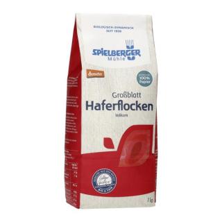 Haferflocken, grob, Spielberger 1 kg Packung