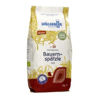 Bauernspätzle, ohne Ei, hell