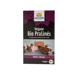 Vegane Pralinés Mokka-Nougat, 70 g Govinda