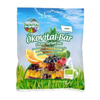Ökovital Bär ohne Gelatine, 80 g Packung