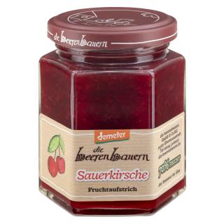Sauerkirsche Fruchtaufstrich, die Beerenbauern,200 g