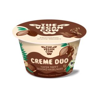 VEGAN CREME DUO, 125 gr.,Hafer-Schoko-Haselnuss