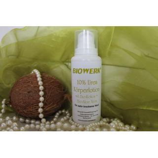 Körperlotion 10 % Urea mit Bio-Kokos + Bio-Aloe Vera