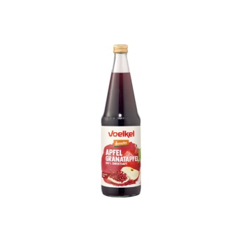 Apfel Granatapfelsaft, Voelkel  0,7 l Flasche