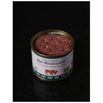 Rindswurst in der Dose, Bio 200g