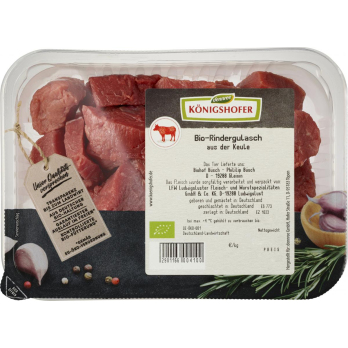 Rindergulasch, ca. 400 g