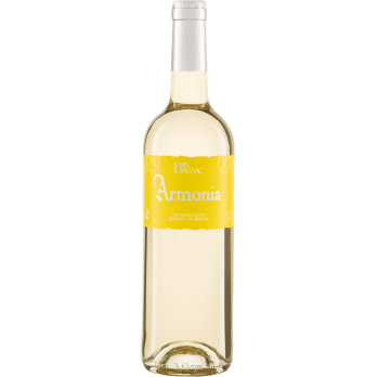 Armonia Blanc, franz. Weißwein, vegan, halbtrocken,0,75 ltr Flasche