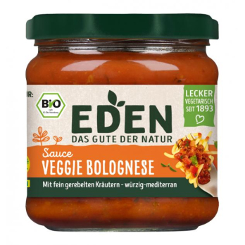 Veggie Bolognese, Eden 375 gr Glas