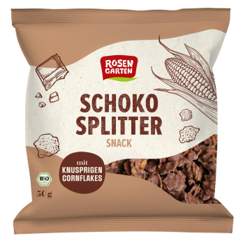 Schoko Splitter Snack, 50 g, Rosengarten