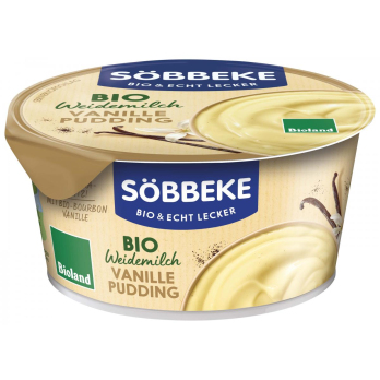 Vanillepudding, 150 g, Söbbeke