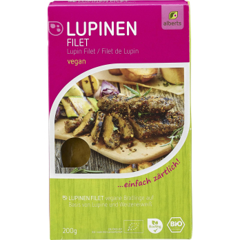 Lupinen Filet, 200 gr Packung
