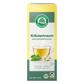 Kräutertraumtee im Teebeutel