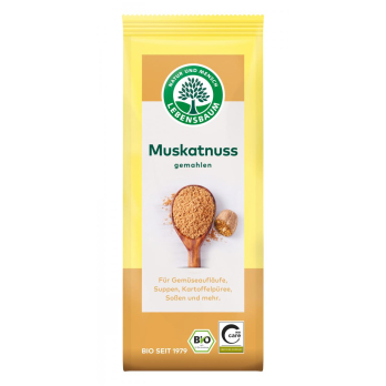 Muskatnuß, gemahlen