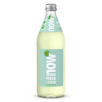 NOW Fresh Lemon, 10 x 0,5 ltr Fl
