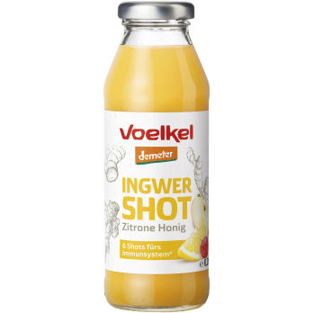 Shot Ingwer & Zitrone Honig, 0,28 l, Voelkel