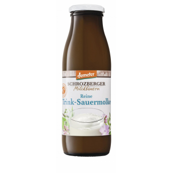 Trinkmolke natur, 0,2 %,   VP 6 x 0,5 l Flasche - Gebinde