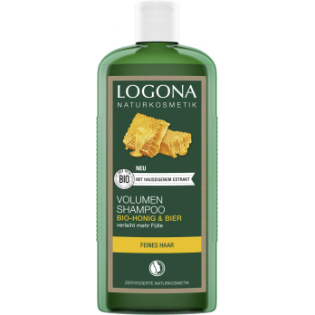 Volumen Shampoo Bier-Honig, Logona  250 ml Flasche