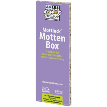 Mottenbox gegen Lebensmittelmotten, 3er Set
