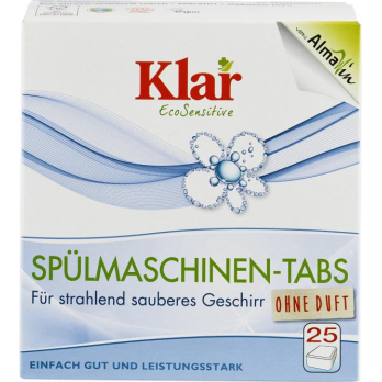 Spülmaschinen Tabs von Klar, 0,5 kg Packung