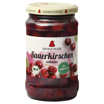 Sauerkirschen, 360 g Glas, Zwergenwiese