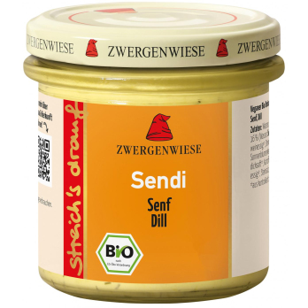 Zwergenwiese streichs drauf Sendi, 135 g Glas
