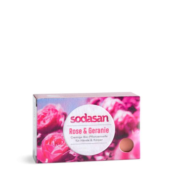 Seife Rose & Geranie, Sodasan