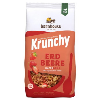 Krunchy Erdbeer, 375 g, Barnhouse