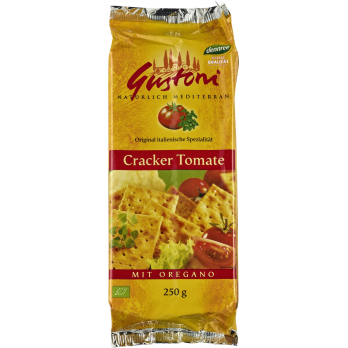 Cracker "Tomate" mit Oregano