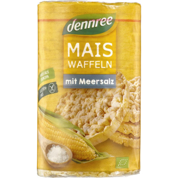 Maiswaffeln mit Meersalz 120g Packung