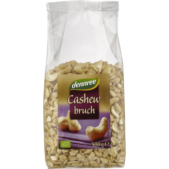 Cashewbruch, 500 g Packung dennree