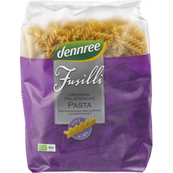 Fusilli Vollkorn, 1 kg, dennree