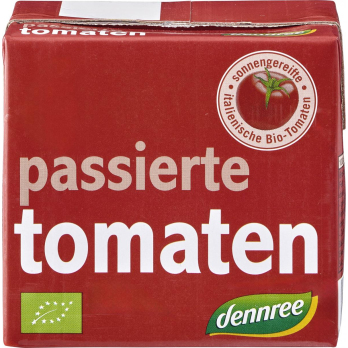 Passierte Tomaten, im Tetrapack, 500 gr