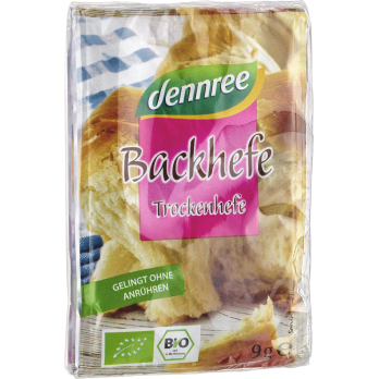 Backhefe 3x9gr, 27 gr Packung