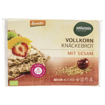 Knäckebrot Sesam-Vollkorn, Naturata