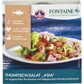 Thunfischsalat Asia, Fontaine