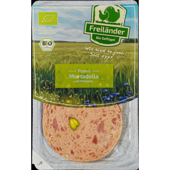 Putenmortadella Pistazien, 80 g