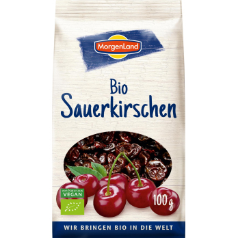 Sauerkirschen entsteint, Morgenland, 100 gr Packung