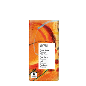 Feine Bitter Orange Schokolade, 70 % Kakao