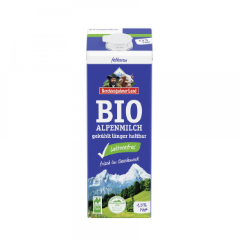 Lactosefreie FRISCHE Alpenmilch fettarm 1,5%, 1 l Tetrapack