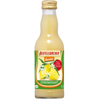 Zitronensaft, 0,2 l Beutelsbacher