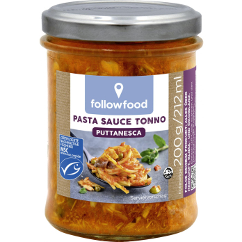 Tonno per pasta Puttanesca, 200 gr Glas