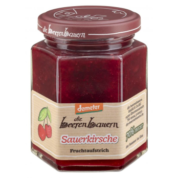 Sauerkirsche Fruchtaufstrich, die Beerenbauern,200 g
