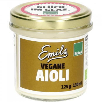 Vegane Aioli, Emils 125 gr Glas