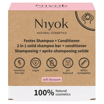 Festes Shampoo & Conditioner Soft Bloss, Niyok